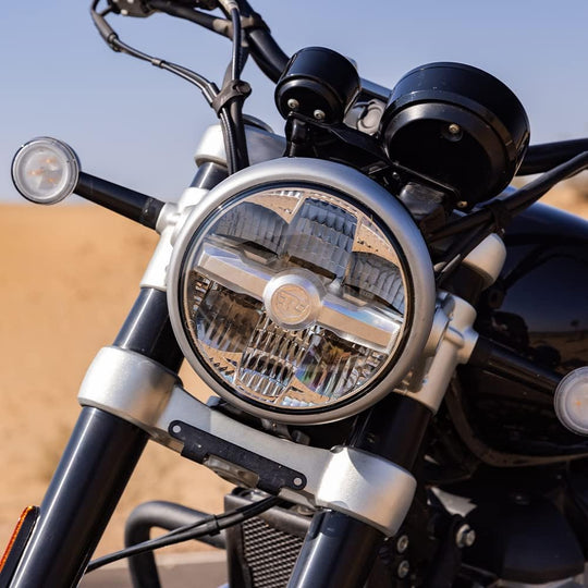 Indicatori a Led Neri Royal Enfield Super Meteor/Shotgun 650