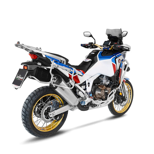 Silenziatore slip-on LV-12 in acciaio inossidabile Honda Africa Twin 1100 23-25