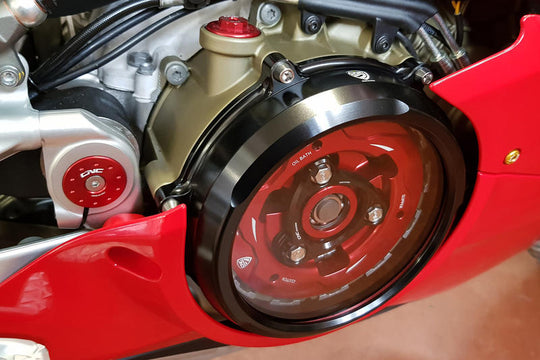 CNC RACING Piattello Spingidisco Frizioni ad olio Ducati con cuscinetto Panigale Streetfighter Multistrada Diavel V4