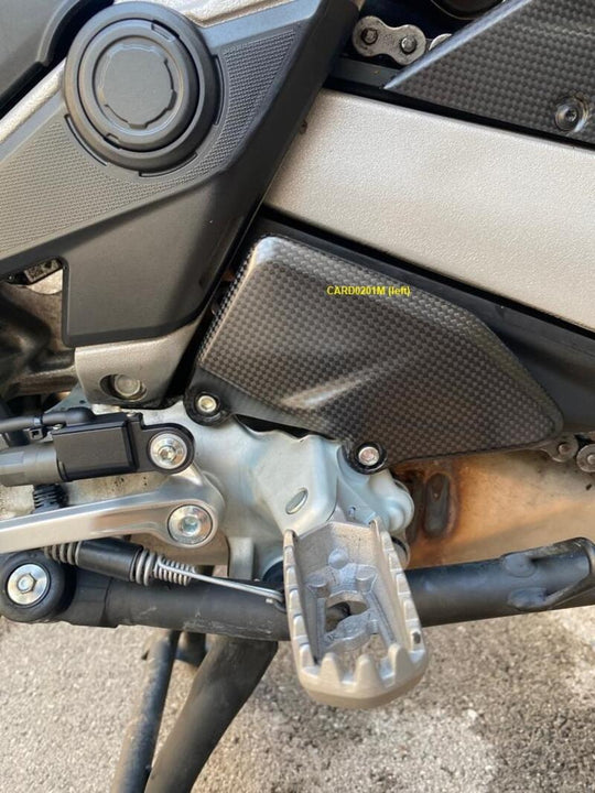 Lightech Paratacchi Dx/Sx Carbonio Opaco per Ducati Multistrada V4 Pikes Peak - V4 - 2021 - 2024