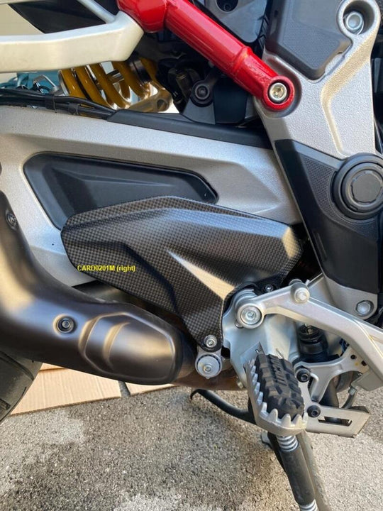 Lightech Paratacchi Dx/Sx Carbonio Opaco per Ducati Multistrada V4 Pikes Peak - V4 - 2021 - 2024