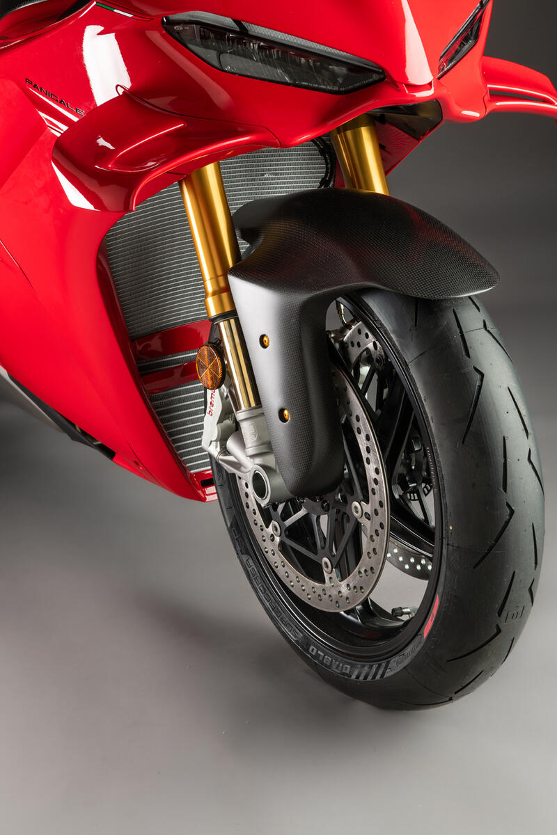 Lightech Parafango Ant. In Carbonio - Opaco per Ducati Panigale V4 - V4 S -2025