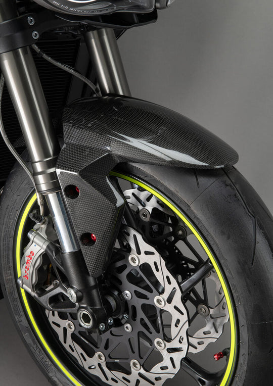 Lightech Parafango Ant. In Carbonio per Triumph Street Triple 765 R-RS-S 2017-2025