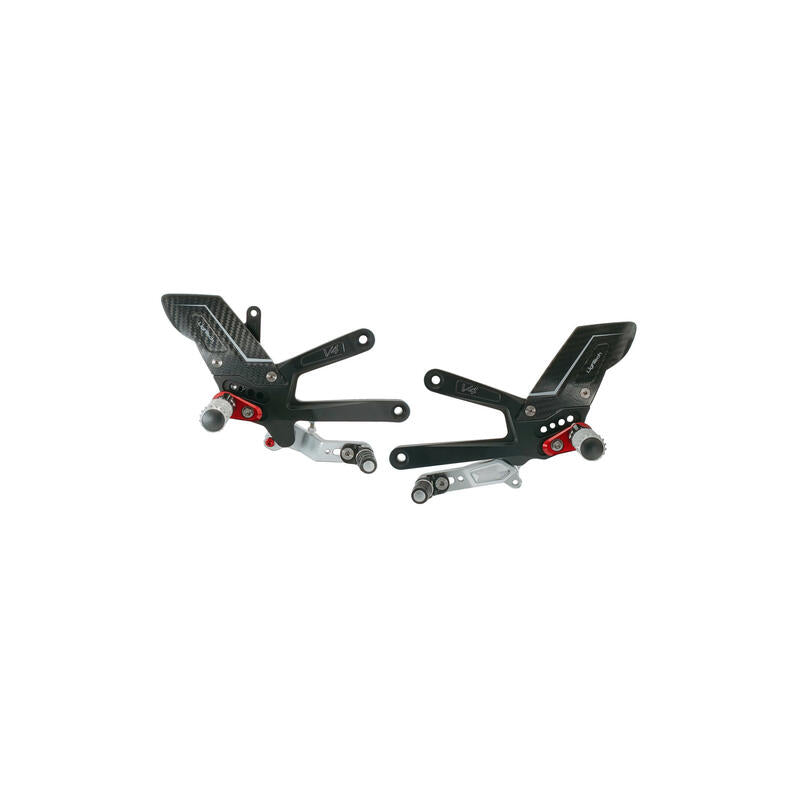 Lightech Pedane Regolabili R Version per Ducati Panigale V4 - V4 S 2025