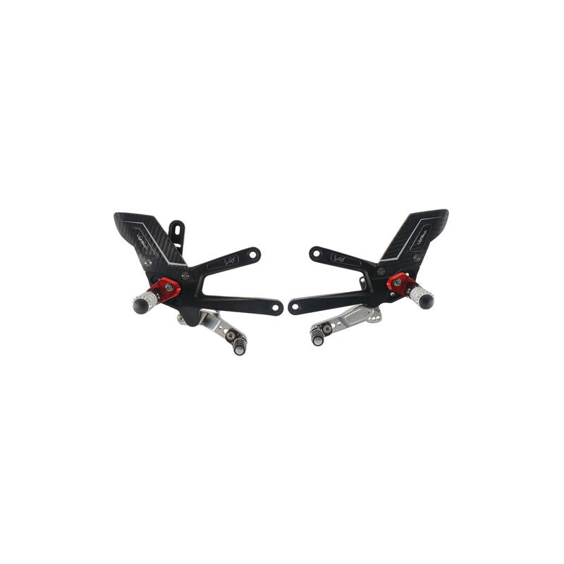 Lightech Pedane Regolabili R Version per Ducati Streetfighter V4 2025-