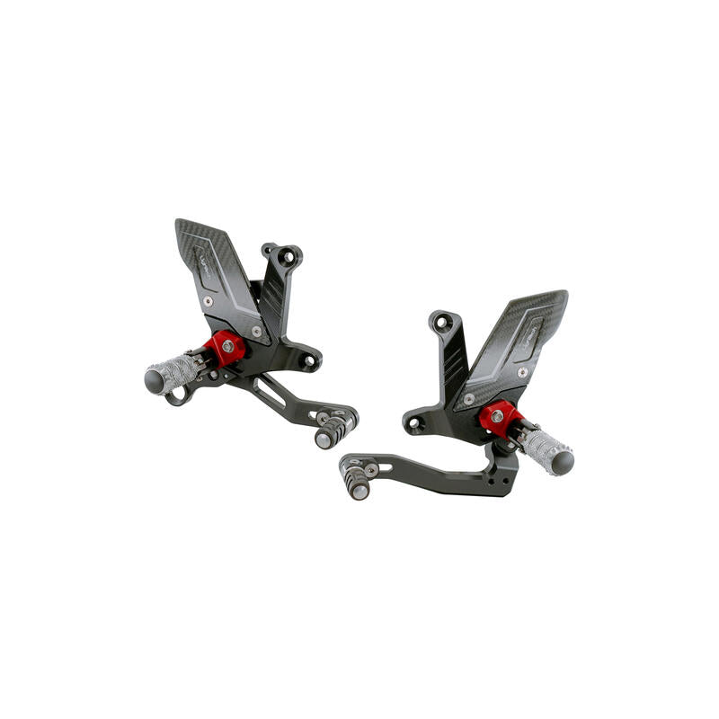 Lightech Pedane Regolabili R Version per Ktm Super Duke 1290 R - 1390 R - 2020  - 2025