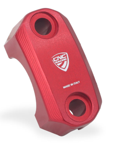 CNC RACING Cavallotto per Pompe Brembo – Senza Foro Specchio, Alluminio Anodizzato, Plug & Play