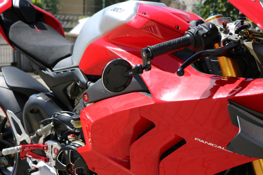 CNC RACING Specchio bar-end Rocket - destro BICOLOR