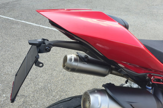Lightech porta targa per Ducati Panigale V4-V2 e Street Fighter V4-V2 - 2025