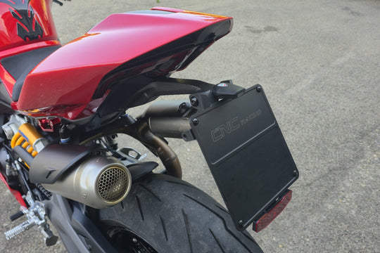 Lightech porta targa per Ducati Panigale V4-V2 e Street Fighter V4-V2 - 2025