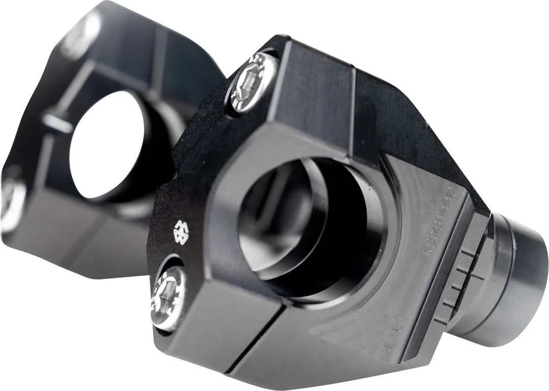 Riser Manubrio 2DGT Gilles Tooling Nero per Honda Africa Twin CRF 1100 - 2025