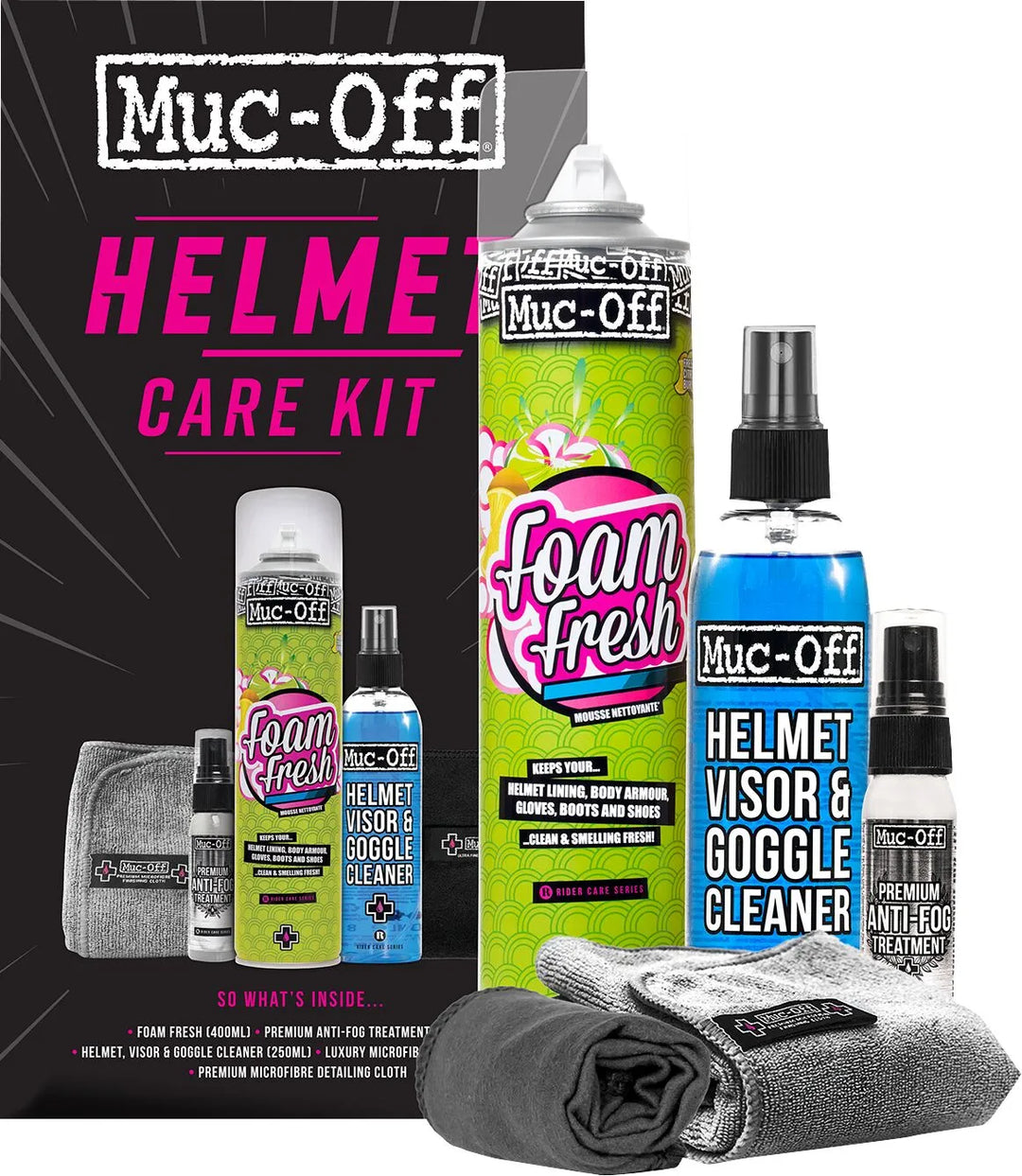 Kit Pulizia casco Mucoff