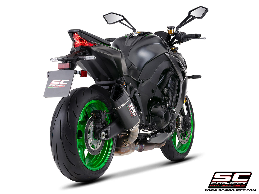 Terminali di scarico SC-Project  SC1-R carbonio per kawasaki Z1100 / Z1100 SE 2026>