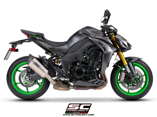 Terminali di scarico SC-Project  SC1-R itanio per kawasaki Z1100 / Z1100 SE 2026>