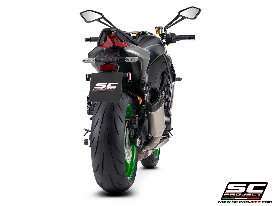 Terminali di scarico SC-Project  SC1-R itanio per kawasaki Z1100 / Z1100 SE 2026>