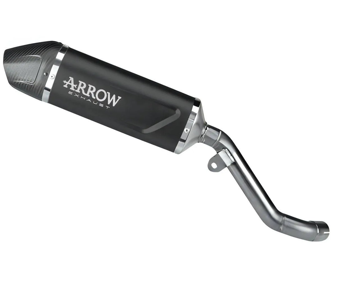 Terminale Arrow modello Indy Race EVO alluminio colore dark