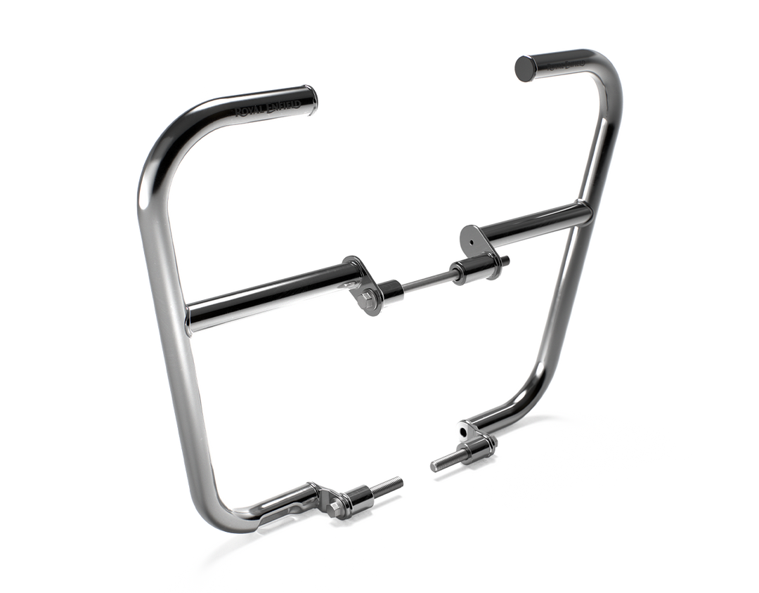 Coppia Barre Protezione Motore Larghe Alluminio / 1990504