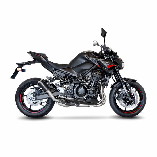 Scarico Leovince Slip-On LV-10 Black Edition per Kawasaki Z900 dal 2022- al 2024