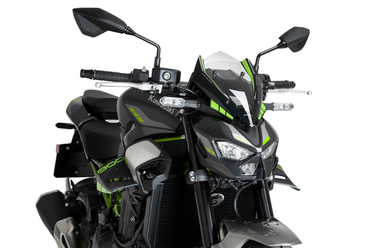 Puig Spoiler anteriore D12 KAWASAKI Z900 2026 (Typ:ZR900)
