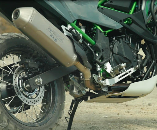 Scarico Akrapovic in titanio Kawasaki KLE 500 - 500 SE 2026>