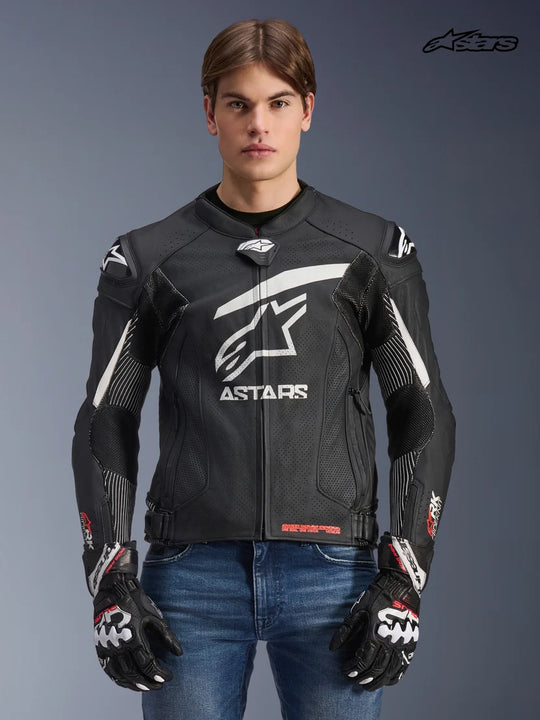 Giacca In Pelle Alpinestars GP Plus R V4 Rideknit