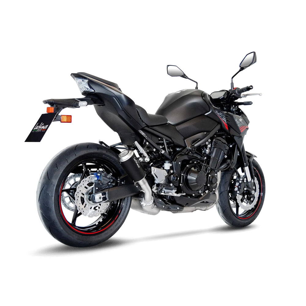 Scarico Leovince Slip-On LV-10 Black Edition per Kawasaki Z900 dal 2022- al 2024