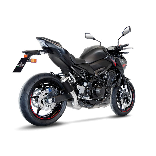 Scarico Leovince Slip-On LV-10 Black Edition per Kawasaki Z900 dal 2022- al 2024