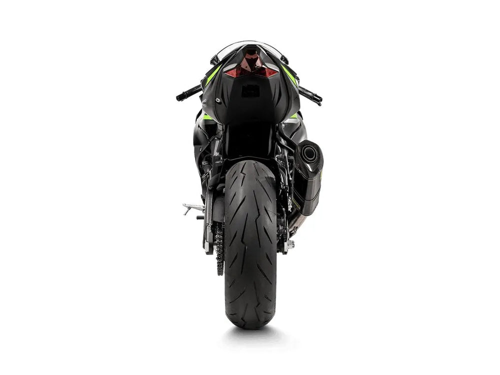 Impianto di scarico Akrapovi modello  Racing Line Street per kawasaki zx6r