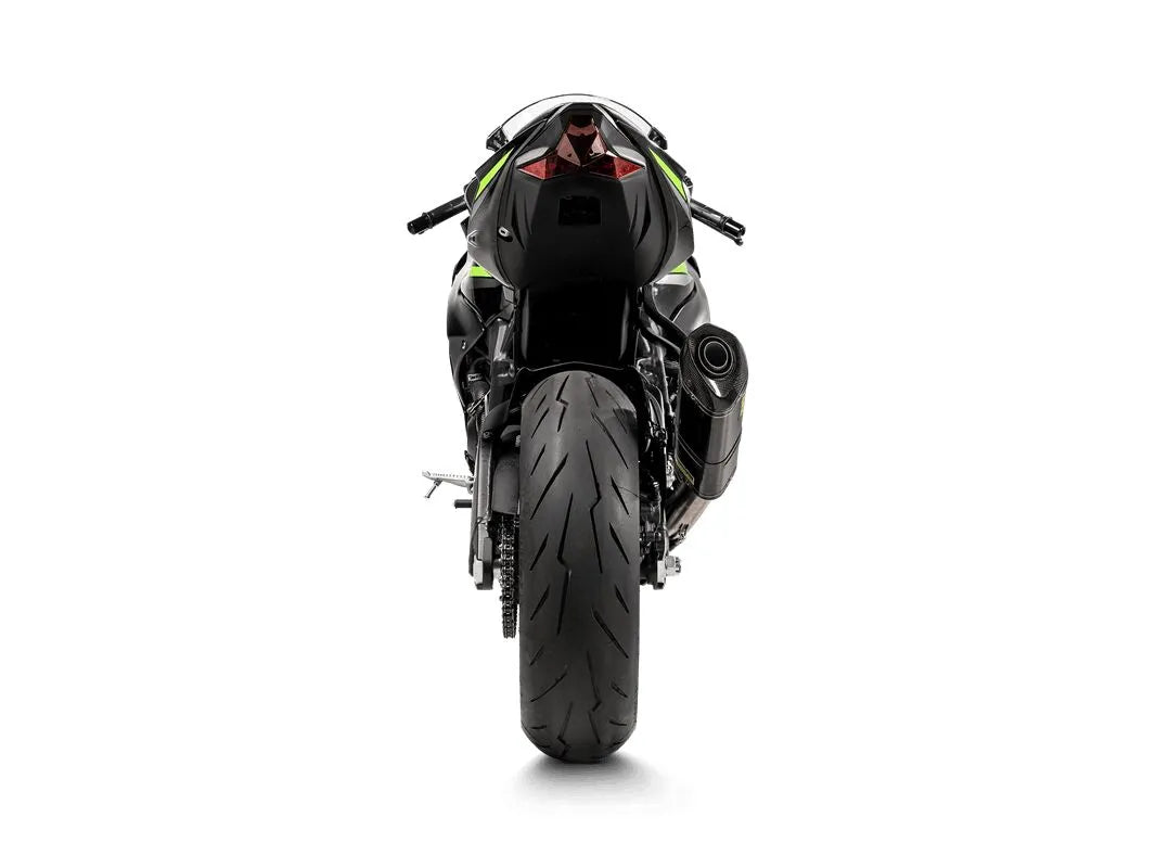 Impianto di scarico Akrapovi modello  Racing Line Street per kawasaki zx6r