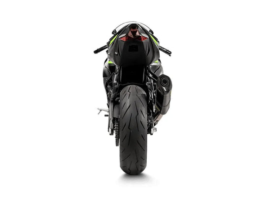 Impianto di scarico Akrapovi modello  Racing Line Street per kawasaki zx6r