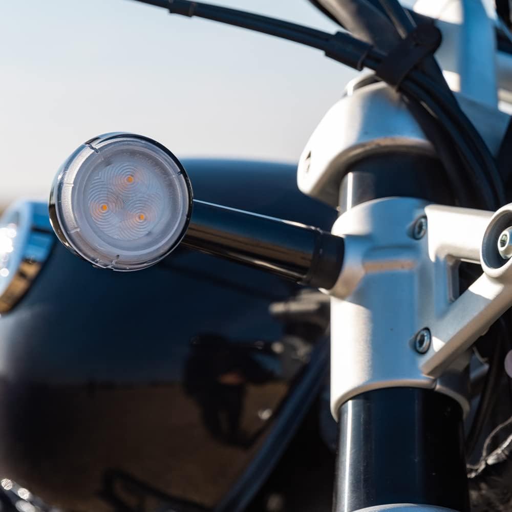 Indicatori a Led Neri Royal Enfield Super Meteor/Shotgun 650