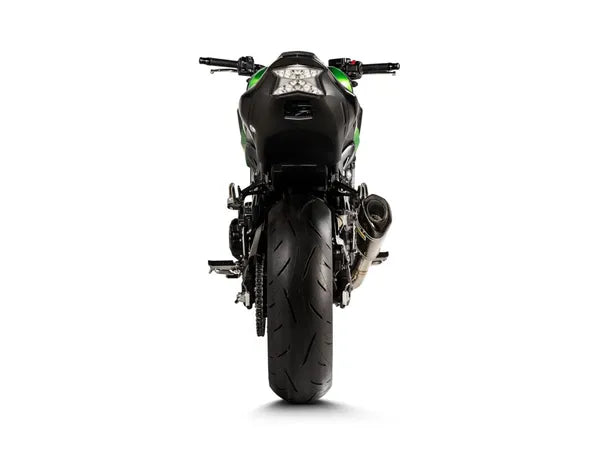 Silenziatore slip-on in titanio Akrapovic per Kawasaki Z900 2025