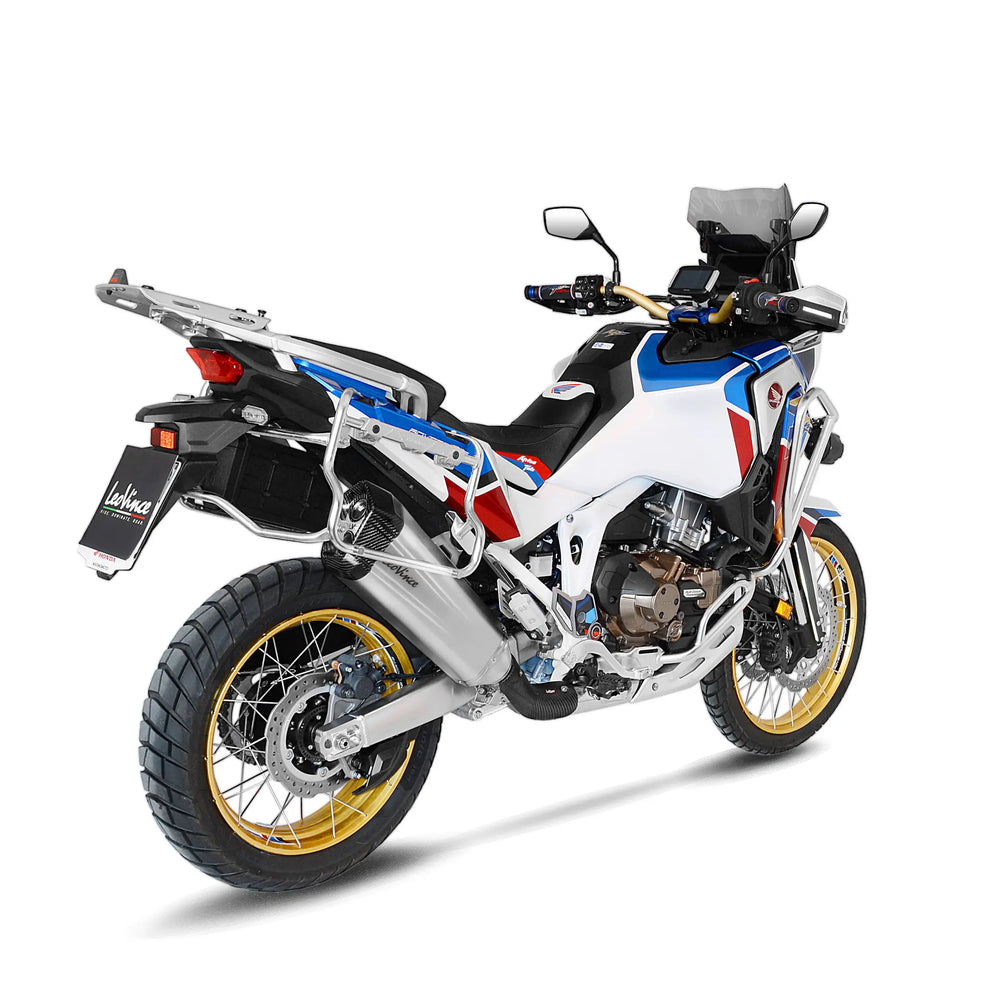 Silenziatore slip-on LV-12 in acciaio inossidabile Honda Africa Twin 1100 23-25