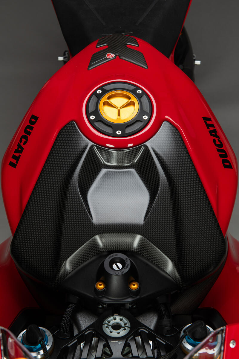 Lightech Coperchio Serbatoio In Carbonio - Opaco per Ducati V4-V4 S 2025