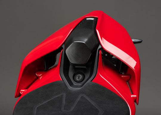 Lightech Cover Sellino Passeggero in Carbonio Opaco per Ducati V4/V4S 2025 -
