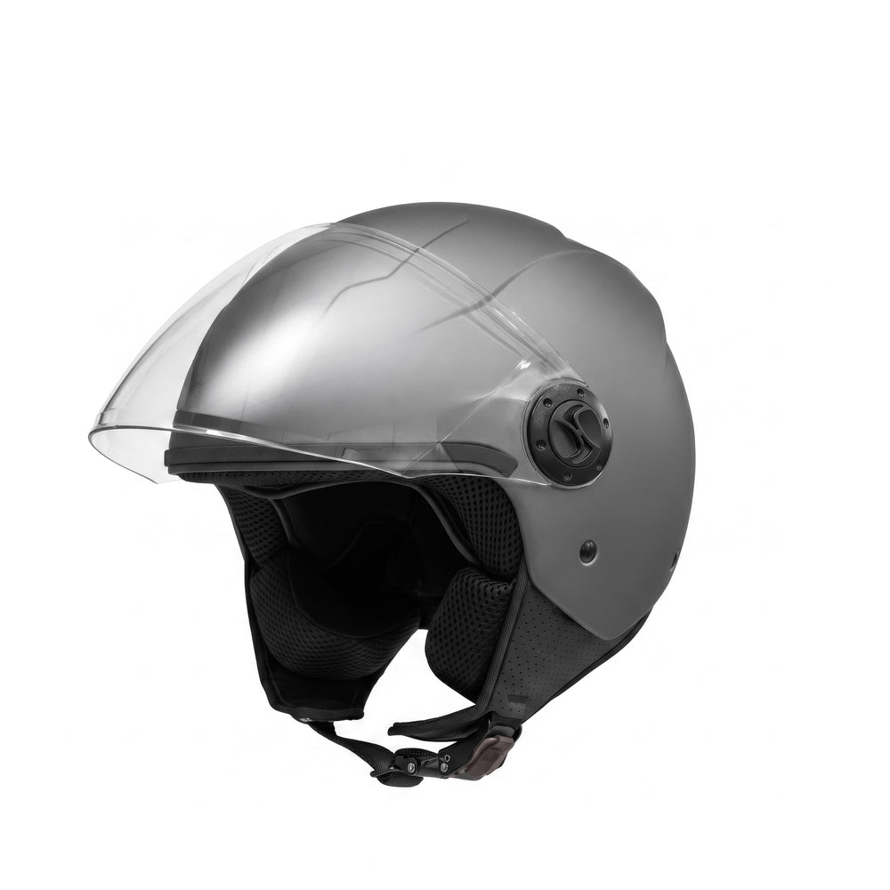 Casco Jet Born Ride Mono Visiera