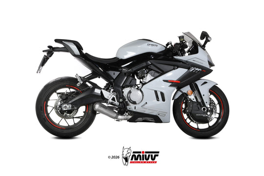Impianto di scarico Mivv X-M1 TITANIO PER CF MOTO NK 675