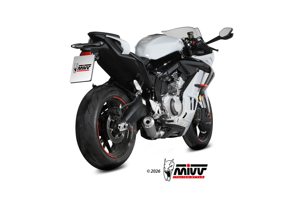 Impianto di scarico Mivv X-M1 TITANIO PER CF MOTO NK 675