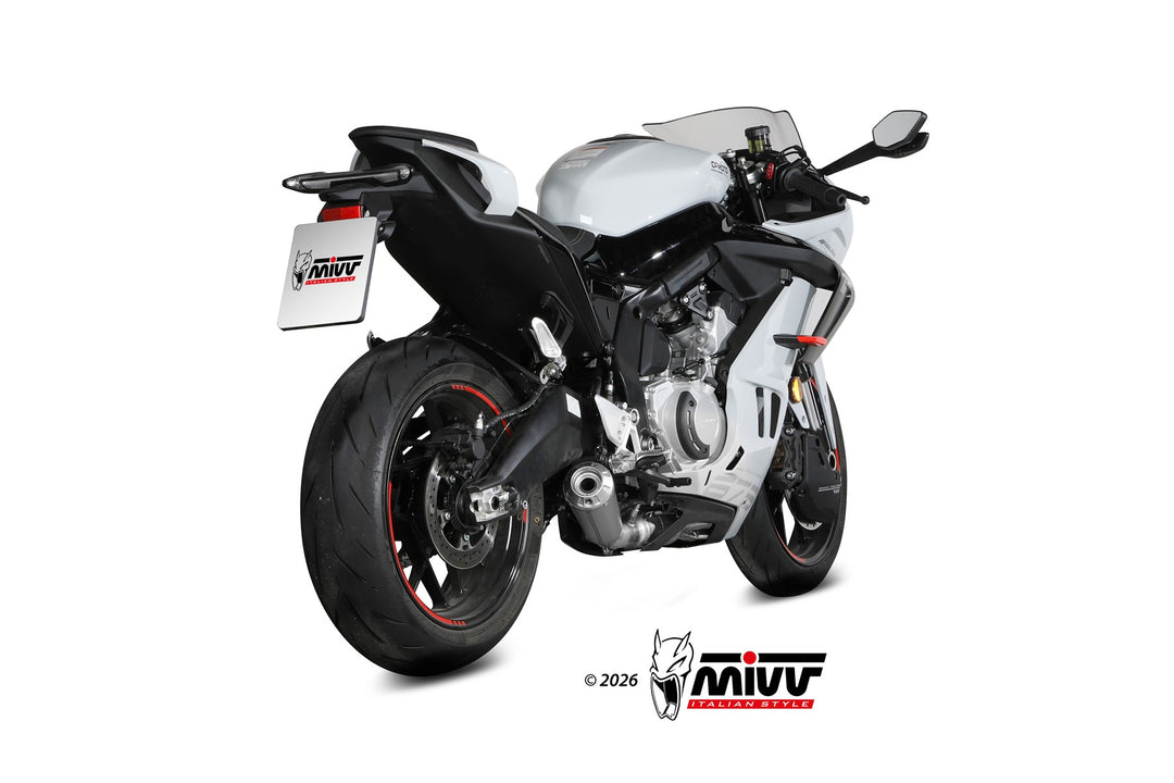 Impianto di scarico Mivv X-M1 TITANIO PER CF MOTO NK 675