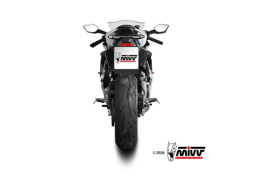 Impianto di scarico Mivv X-M1 TITANIO PER CF MOTO NK 675