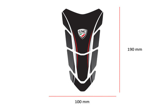 CNC RACING Adesivo protezione serbatoio carburante Ducati