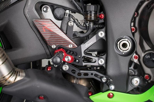 Lightech Pedane Regolabili R Version per Kawasaki ZX10R 2016-2020