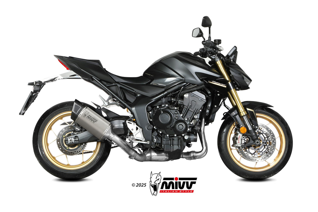 Terminale di scarico Mivv SR-1 TITANIO per Honda CB 1000 Hornet / SP 2025>