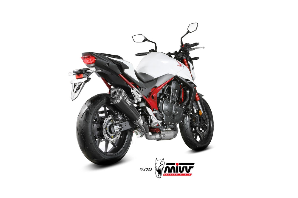 Terminale di scarico Mivv DELTA RACE CARBONIO per Honda CB 750 Hornet 2025>