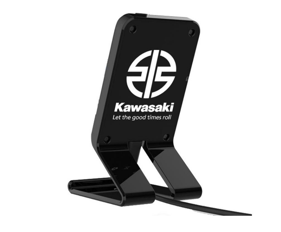 Supporto smartphone con ricarica wireless
