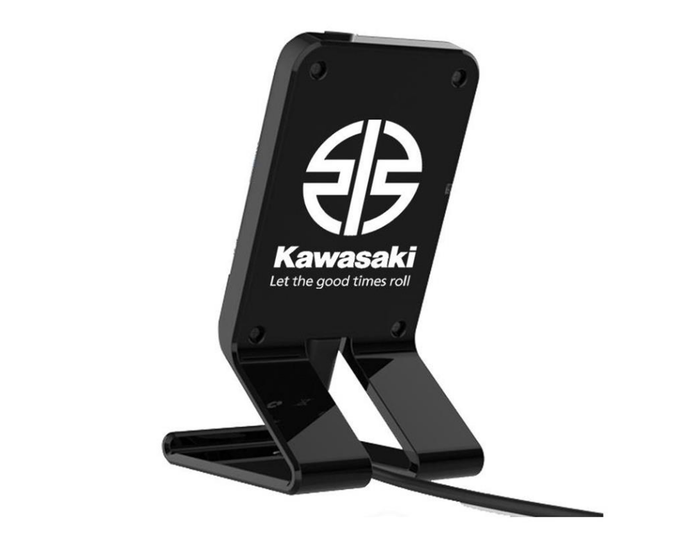 Supporto smartphone con ricarica wireless Kawasaki