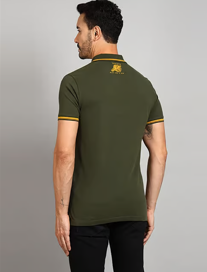 Polo Royal Enfield Chest Embroidery