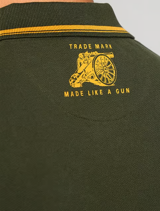 Polo Royal Enfield Chest Embroidery