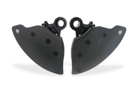 CNC RACING GP DUCTS EVO - Sistema Raffreddamento Impianto Frenante - Carbonio Opaco