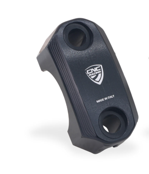 CNC RACING Cavallotto per Pompe Brembo – Senza Foro Specchio, Alluminio Anodizzato, Plug & Play